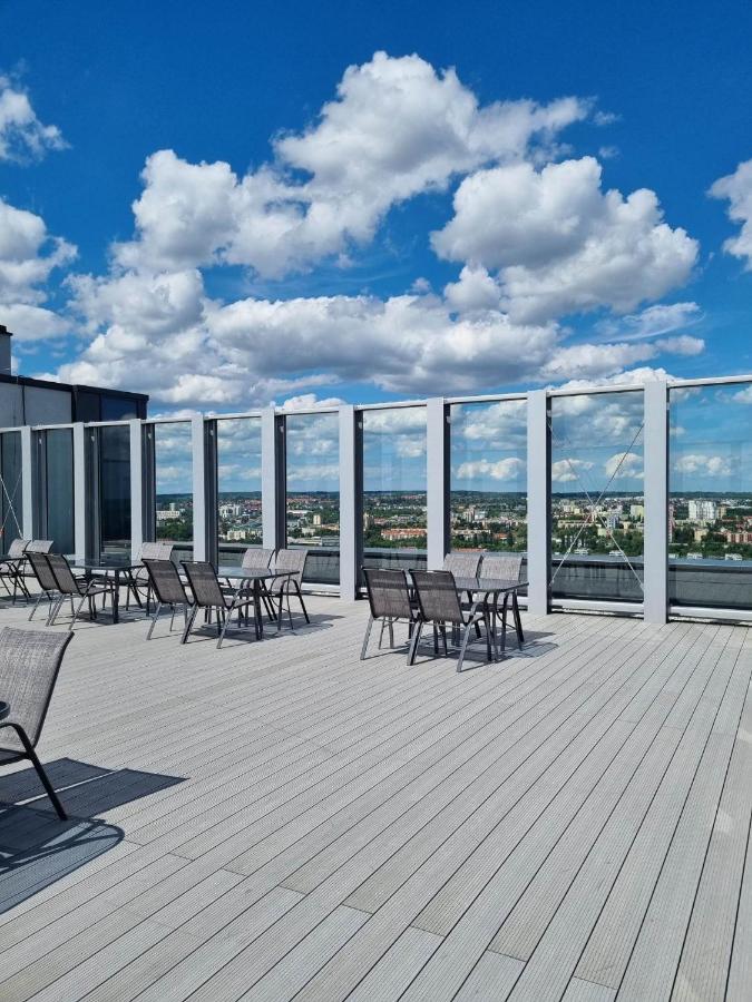 Jbhotels Apartament Premium Hanza Tower Szczecin Dış mekan fotoğraf