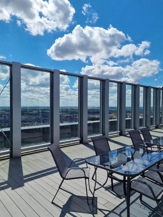 Jbhotels Apartament Premium Hanza Tower Szczecin Dış mekan fotoğraf