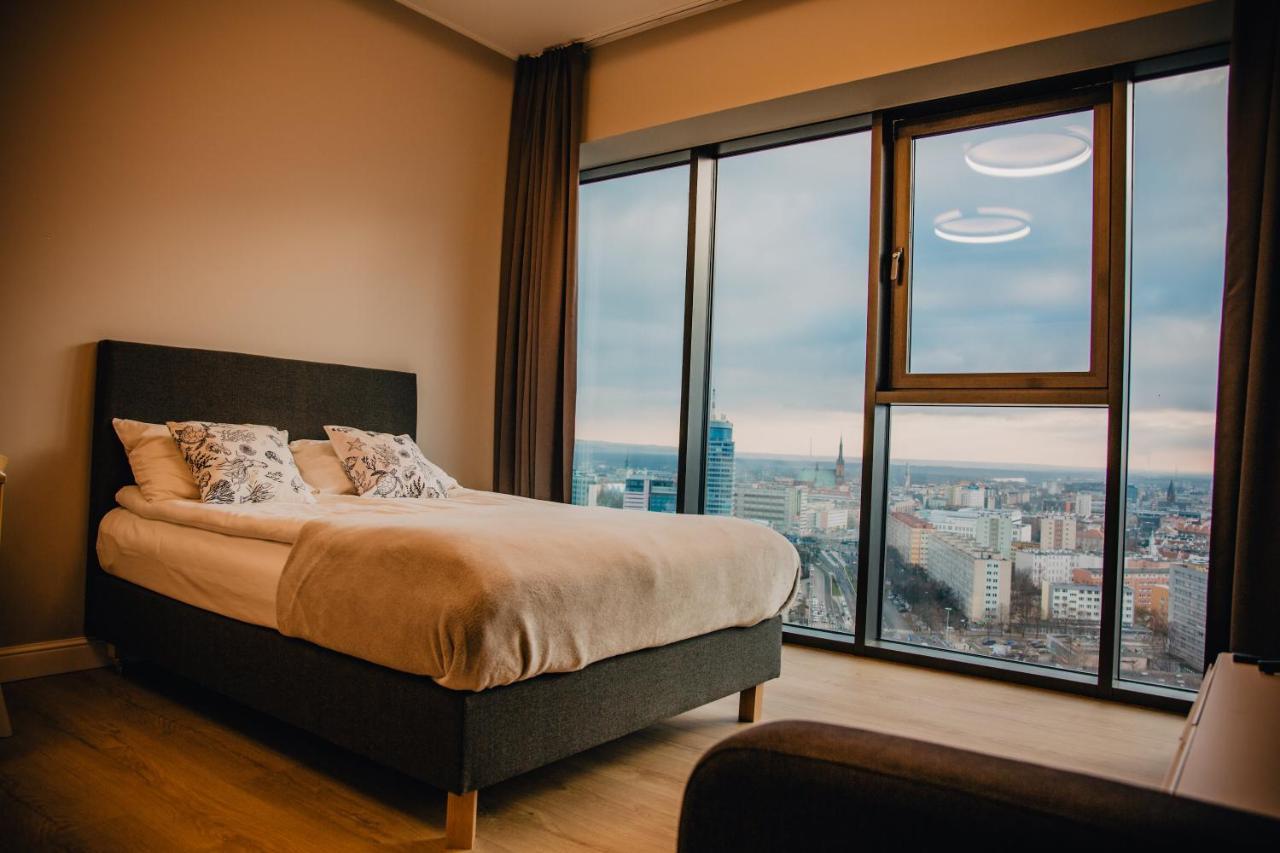 Jbhotels Apartament Premium Hanza Tower Szczecin Dış mekan fotoğraf