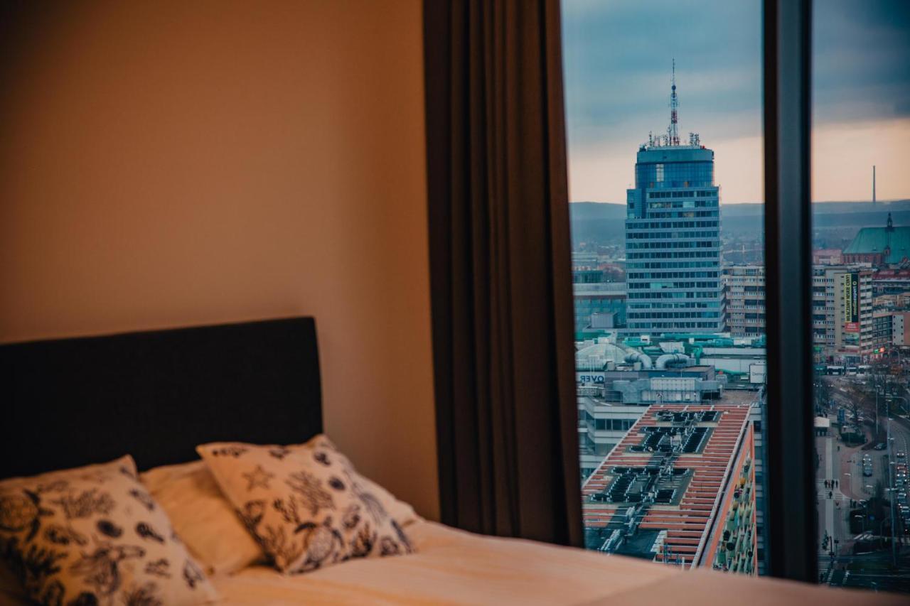 Jbhotels Apartament Premium Hanza Tower Szczecin Dış mekan fotoğraf