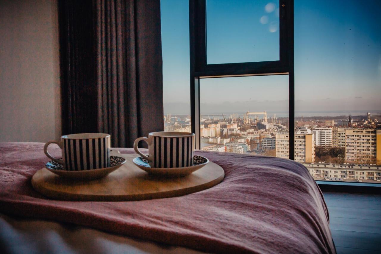 Jbhotels Apartament Premium Hanza Tower Szczecin Dış mekan fotoğraf
